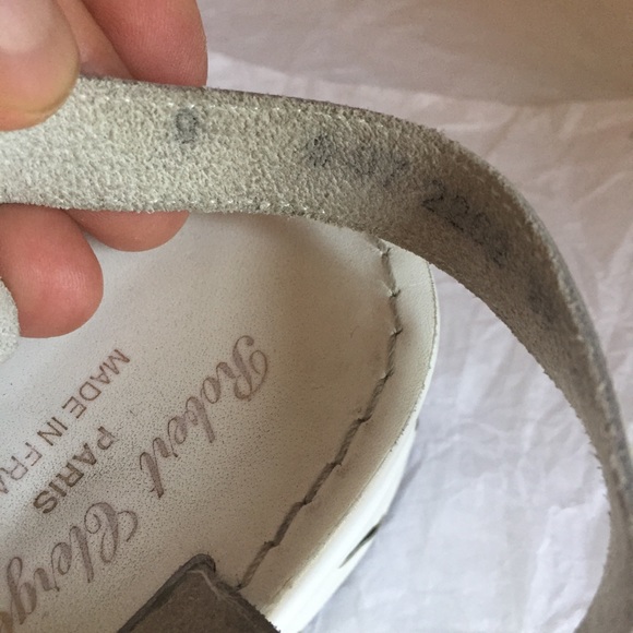 ROBERT CLERGERIE WHITE SANDALS SZ-9 - Picture 6 of 8